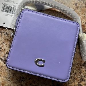 Coach small chain wristlet